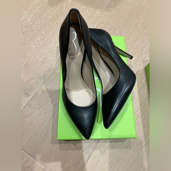SAM EDELMAN HAZEL LEATHER high heels - Picture 2 of 14